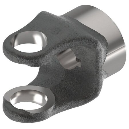 A & I Products Implement Yoke, 3/4" Round Bore, 1/4" Keyway, W/ Set Screw 3" x3" x1" A-10001-1056